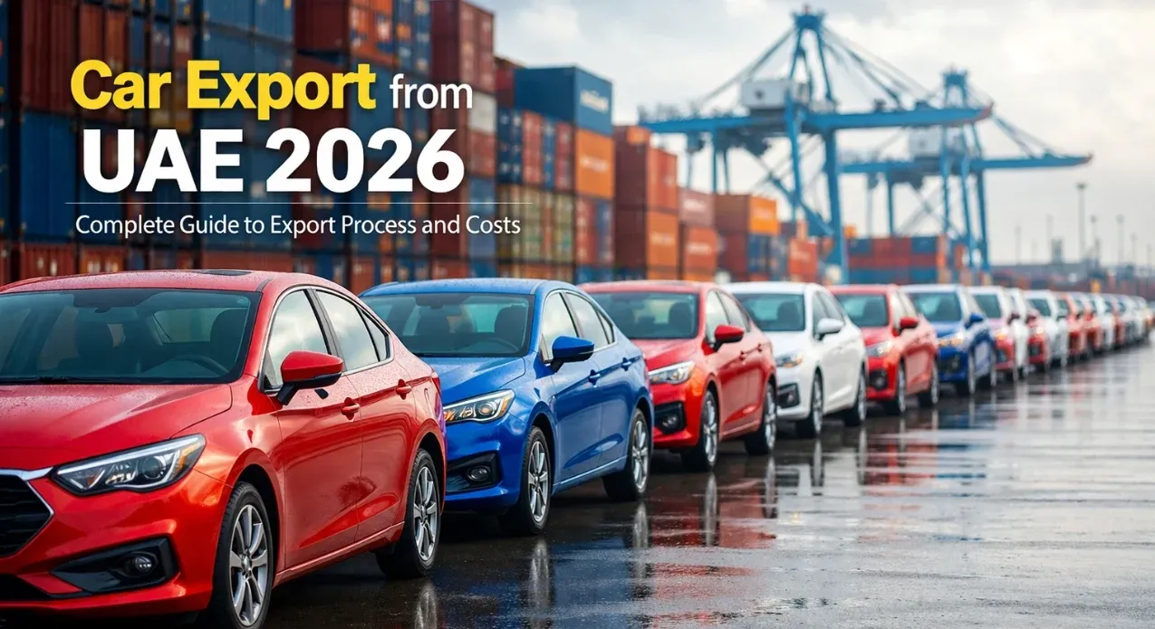 Car Export from UAE 2026 Complete Guide to Export Process and Costs